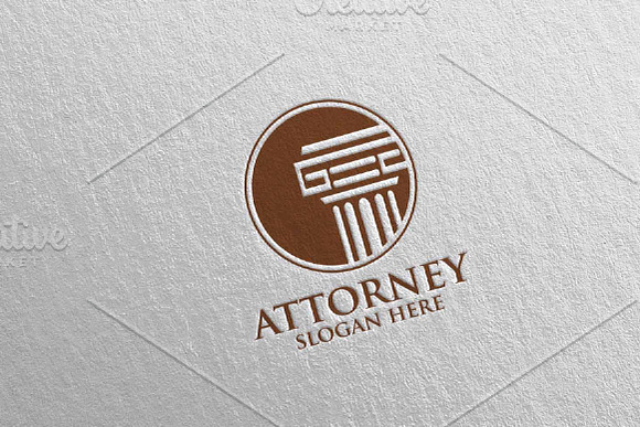 Law and Attorney Logo Design 7 in Logo Templates - product preview 2