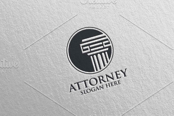 Law and Attorney Logo Design 7 in Logo Templates - product preview 4