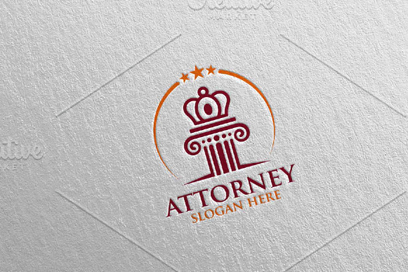 Law and Attorney Logo Design 9 in Logo Templates - product preview 2