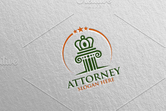 Law and Attorney Logo Design 9 in Logo Templates - product preview 3