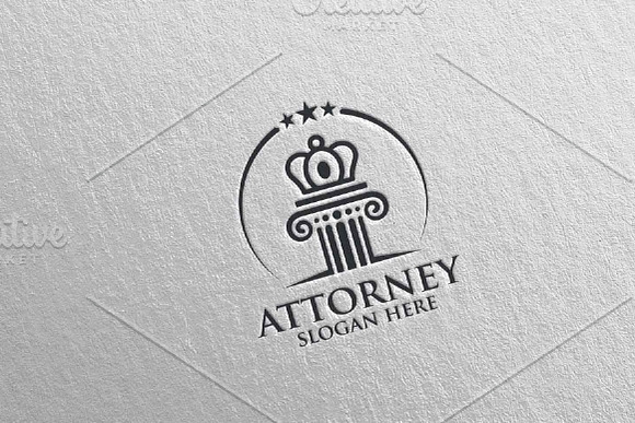 Law and Attorney Logo Design 9 in Logo Templates - product preview 4