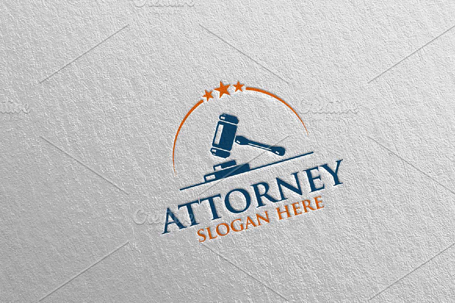 Law and Attorney Logo Design 10