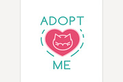 Cat Adoption logotype