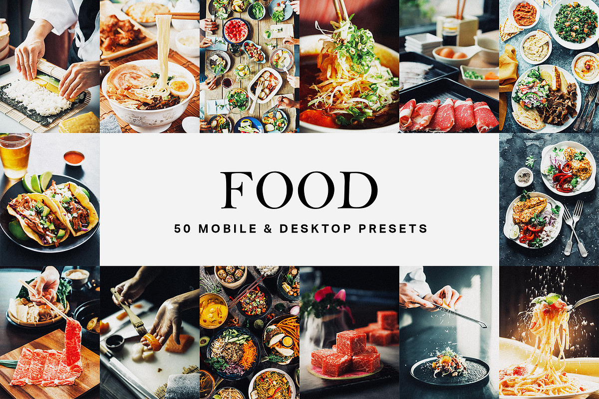 50 Food Lightroom Presets & LUTs in Add-Ons - product preview 8