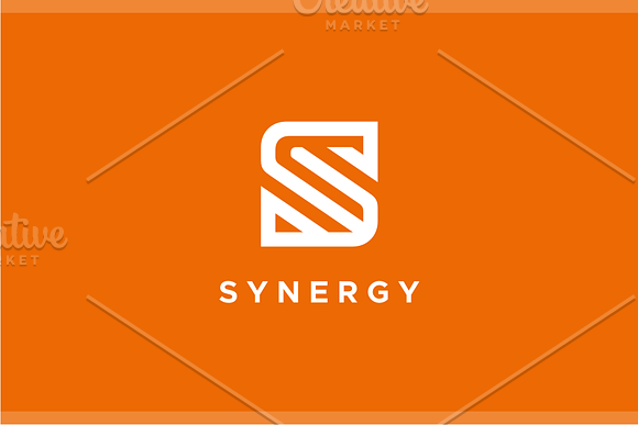Synergy - Letter S Logo in Logo Templates - product preview 1