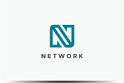 Network - Letter N Logo