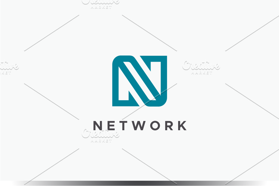 Network - Letter N Logo