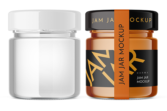 Jar Jam Mockup in Product Mockups - product preview 1