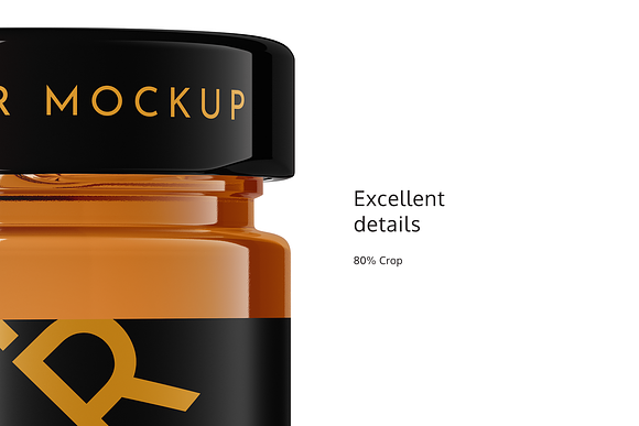 Jar Jam Mockup in Product Mockups - product preview 2