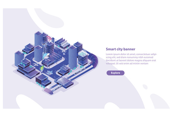Smart city concept