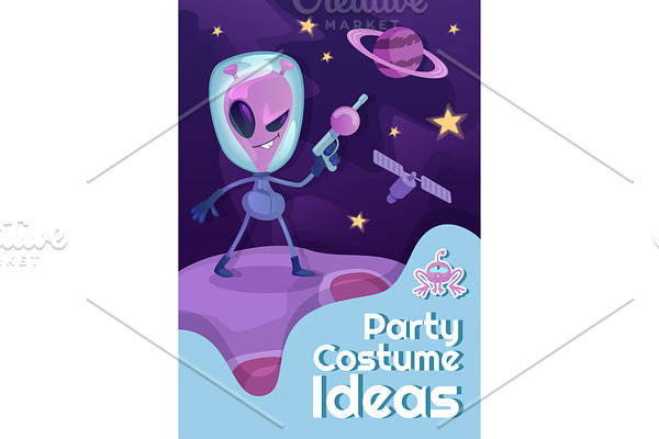 Party costume ideas poster
