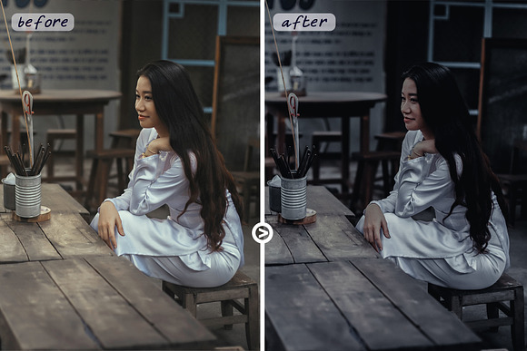 Moody Black - Lightroom Presets in Add-Ons - product preview 7