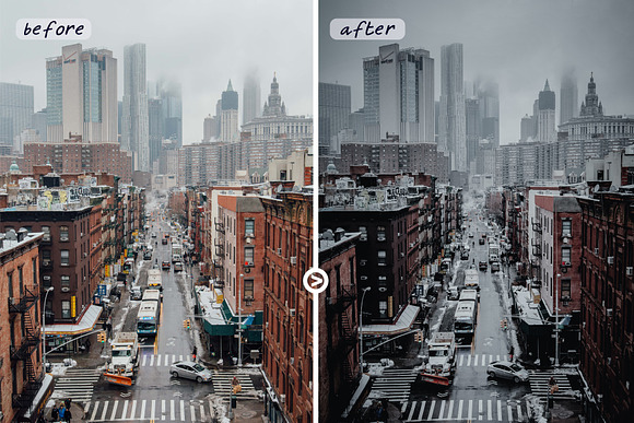 Moody Black - Lightroom Presets in Add-Ons - product preview 8