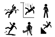 Safety and accident icons
