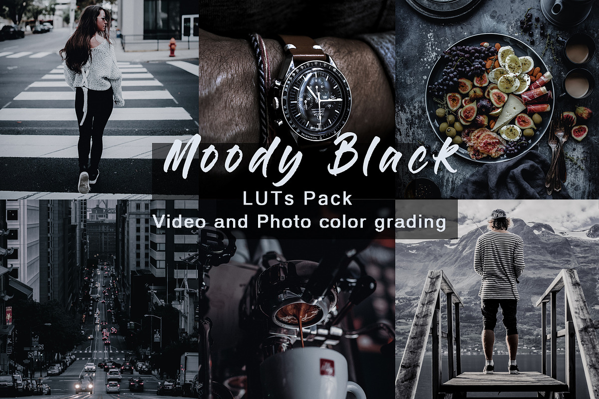 Moody Black | LUTs Pack in Add-Ons - product preview 8