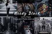 Moody Black | LUTs Pack