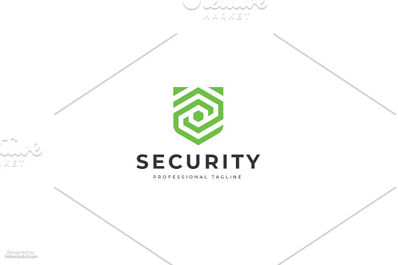 Security Shield Logo in Logo Templates - product preview 1