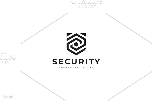 Security Shield Logo in Logo Templates - product preview 2