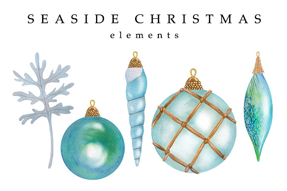 Seaside Christmas in Illustrations - product preview 4