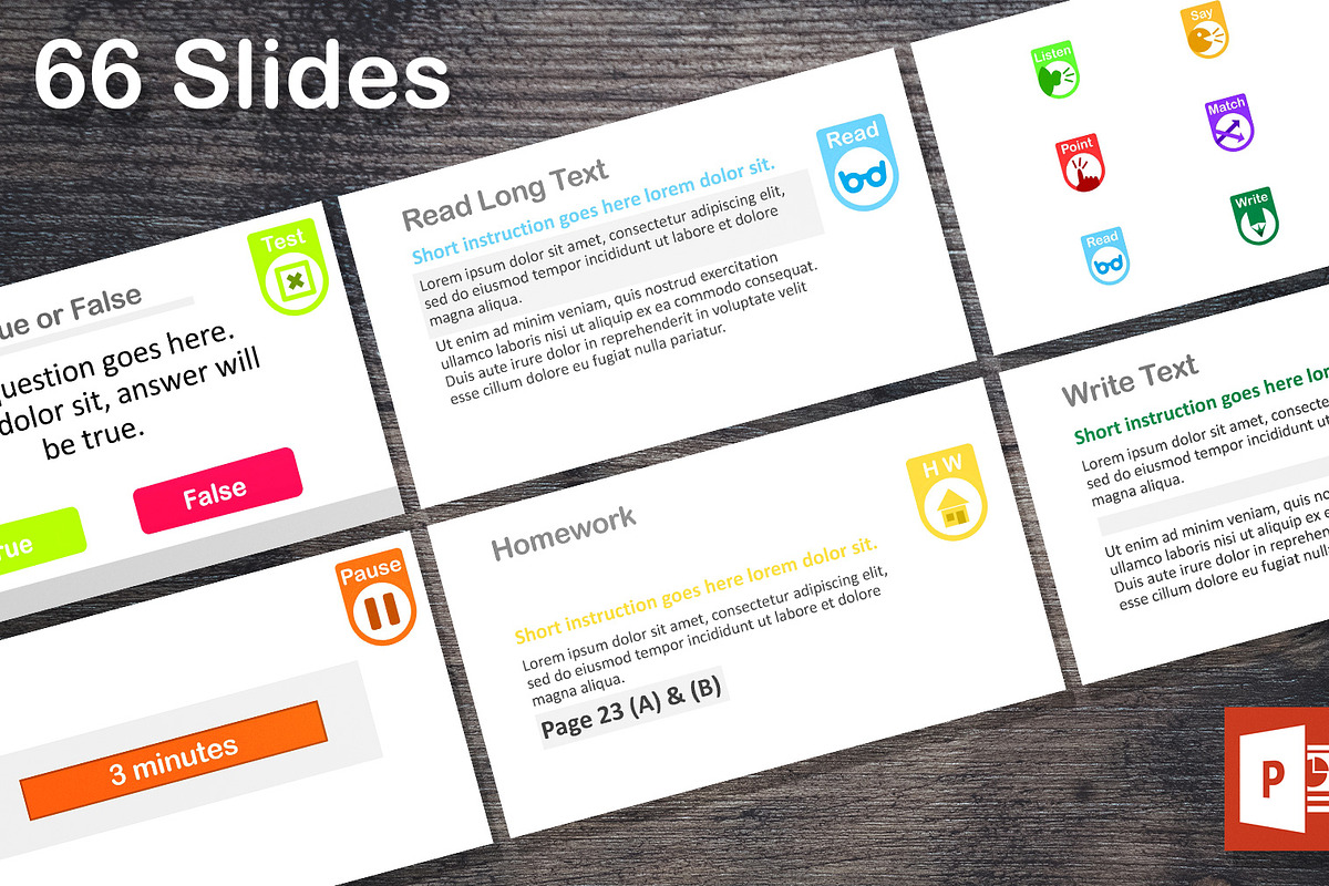 Teacher's Deck Educators PowerPoint in PowerPoint Templates - product preview 8
