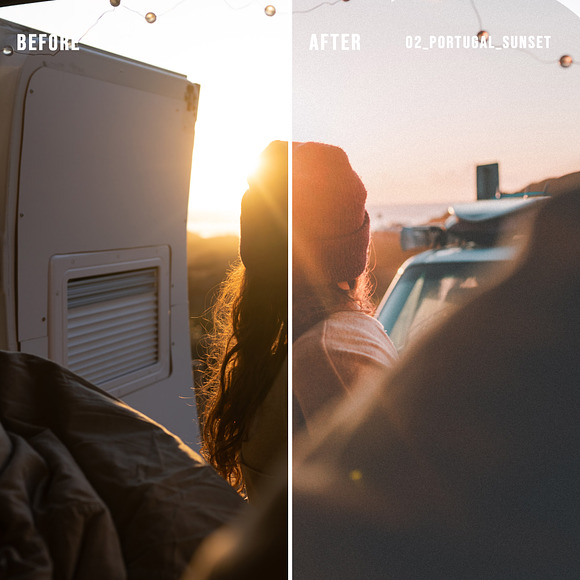 Lightroom Preset Vanlife Portugal in Add-Ons - product preview 2