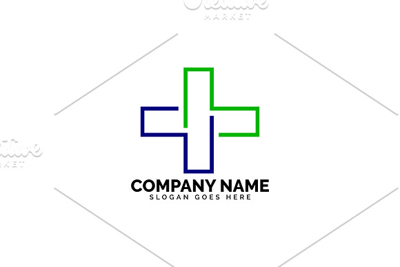 hospital logo in Logo Templates - product preview 1