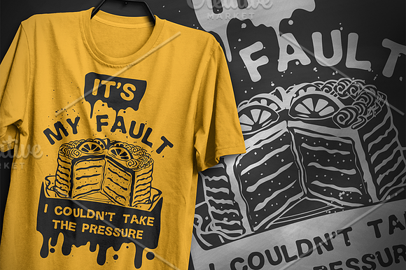 It's my fault - T-Shirt Design in Illustrations - product preview 8