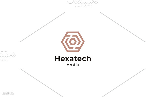 Hexatech - Hexagon Logo in Logo Templates - product preview 1
