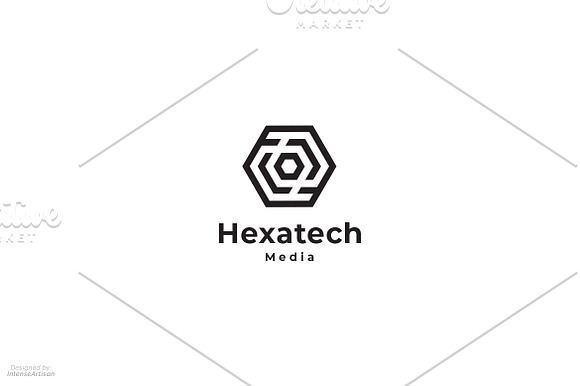 Hexatech - Hexagon Logo in Logo Templates - product preview 2