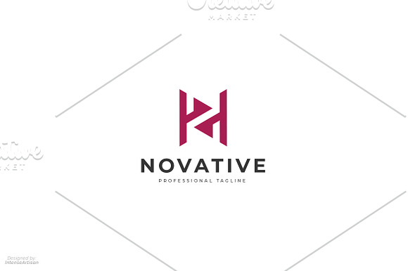 Novative - N Letter Logo in Logo Templates - product preview 1