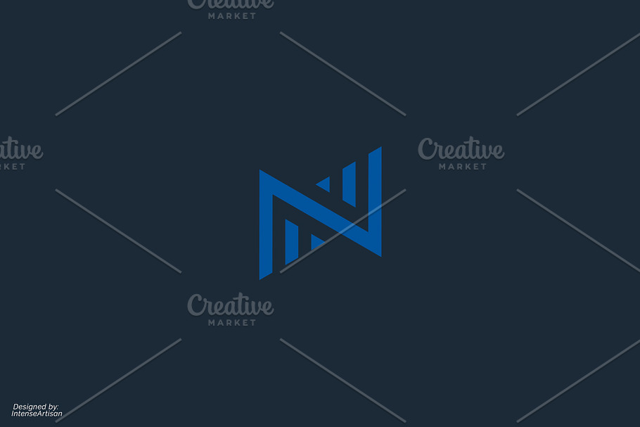 Novatech - N Letter Logo in Logo Templates - product preview 8