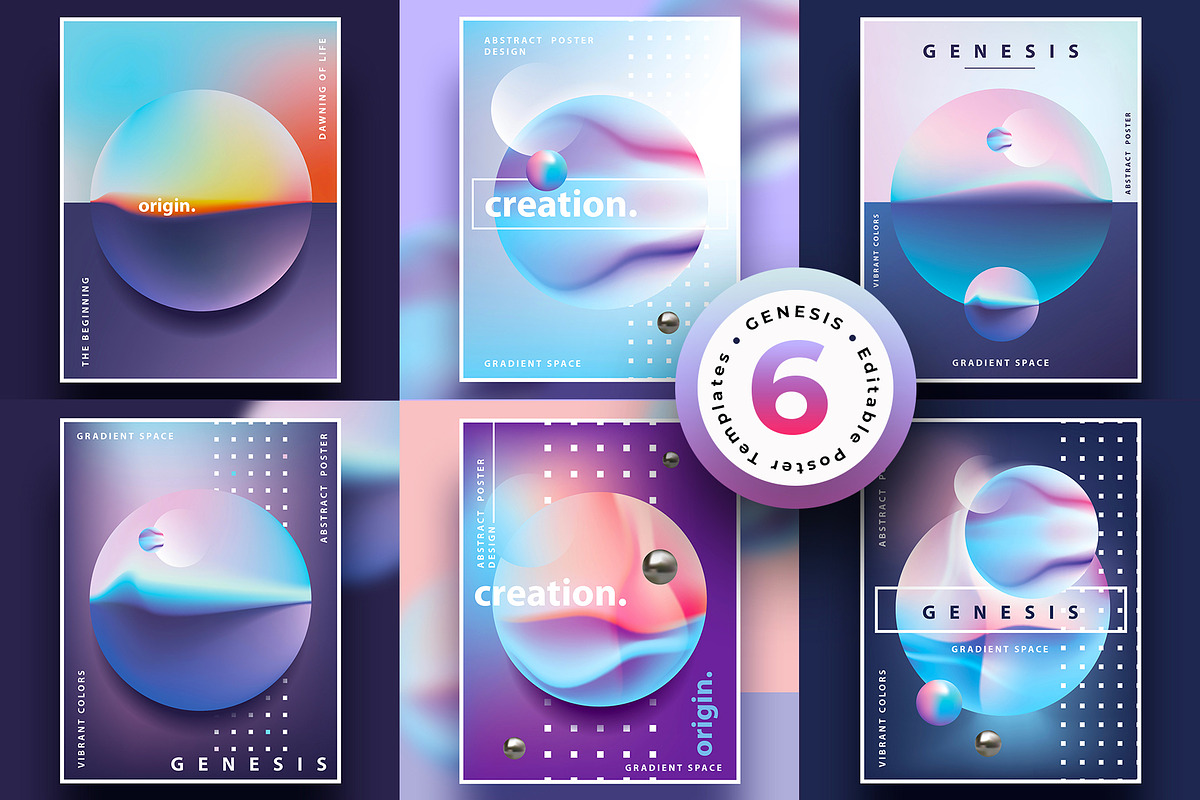 GENESIS Poster Templates in Flyer Templates - product preview 8