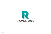 Ravenous - R Letter Logo