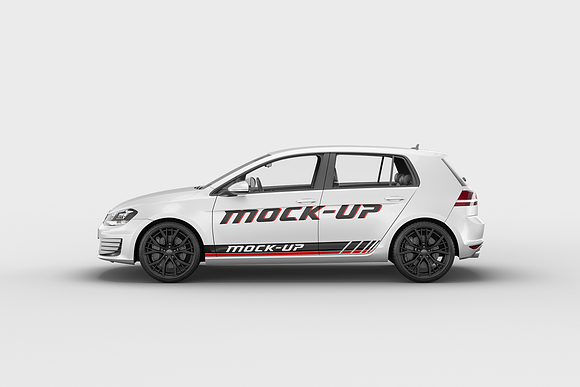 Car Mockup Pack 5 in 1 in Branding Mockups - product preview 4