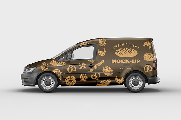 Car Mockup Pack 5 in 1 in Branding Mockups - product preview 7