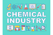 Chemical industry concepts banner