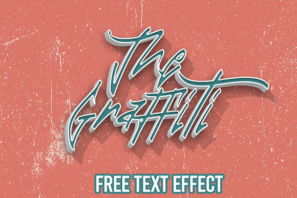 The Graffiti Font | Free Text Effect in Display Fonts - product preview 10