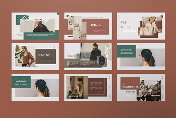 Ophelia Brand Google Slide in Google Slides Templates - product preview 1