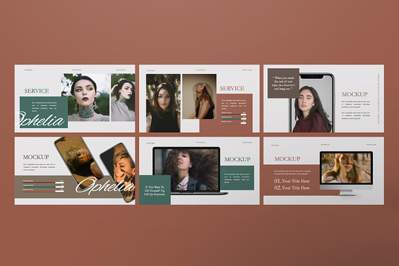 Ophelia Brand Google Slide in Google Slides Templates - product preview 2
