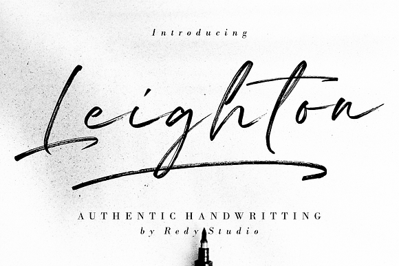 Leighton in Script Fonts - product preview 5