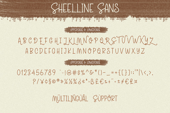 Discount 50% - Sheenline Font Duo in Script Fonts - product preview 7