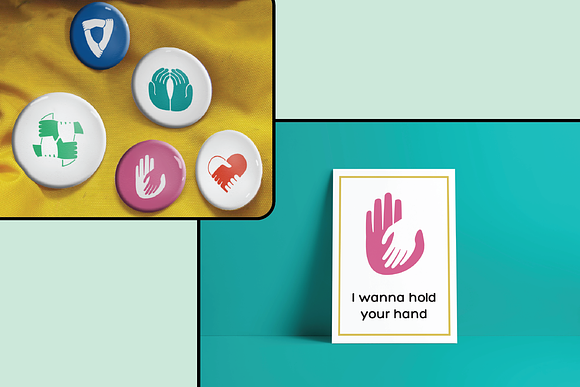 Helping Hands Graphics in Icons - product preview 4