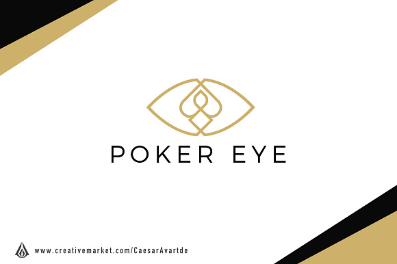 Poker Eye Logo Template in Logo Templates - product preview 1