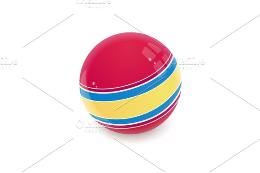 Ball. Childs toy. in Illustrations - product preview 8
