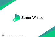 Super Wallet Logo Template
