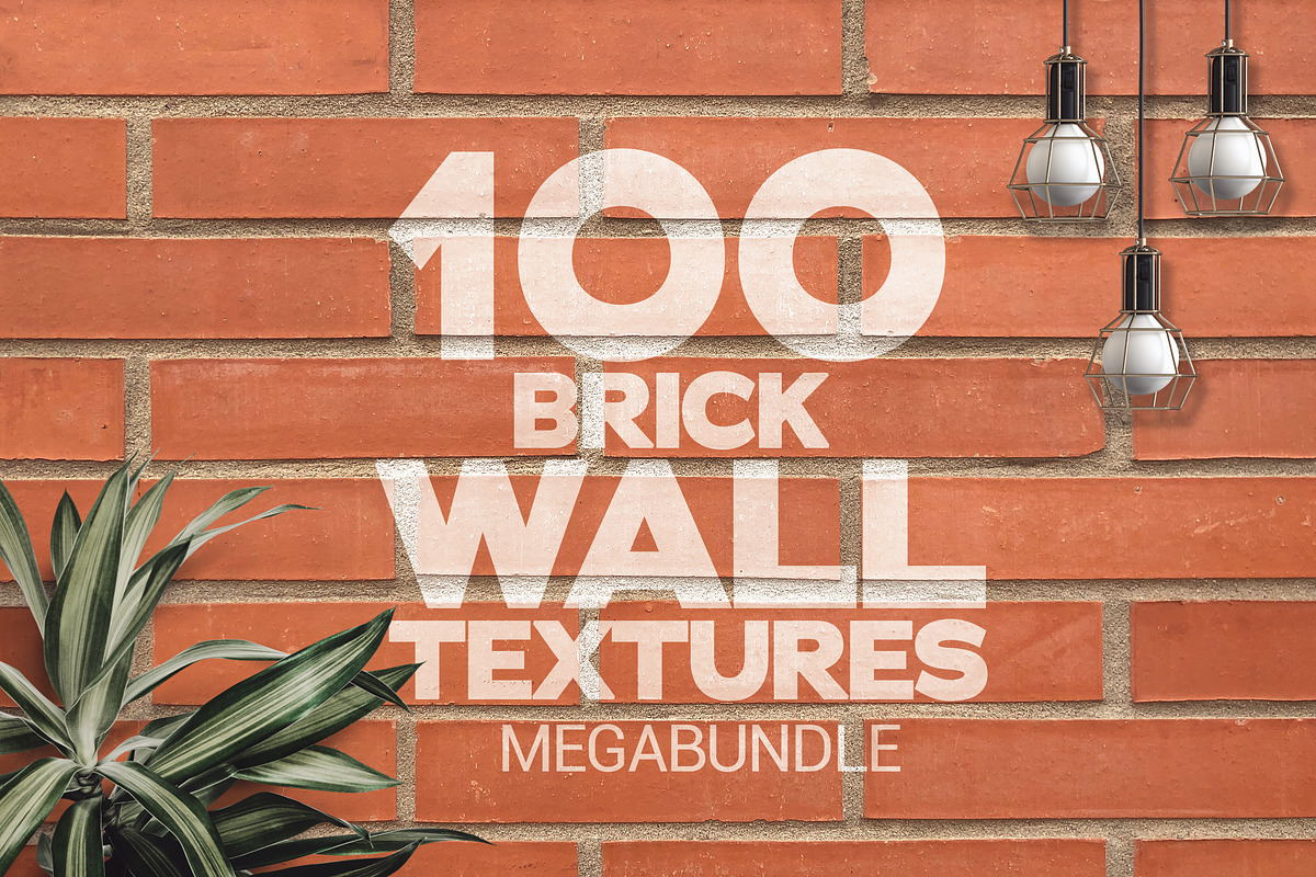 Brick Wall Textures Megabundle x100 in Textures - product preview 8