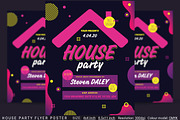 House Party Flyer Poster