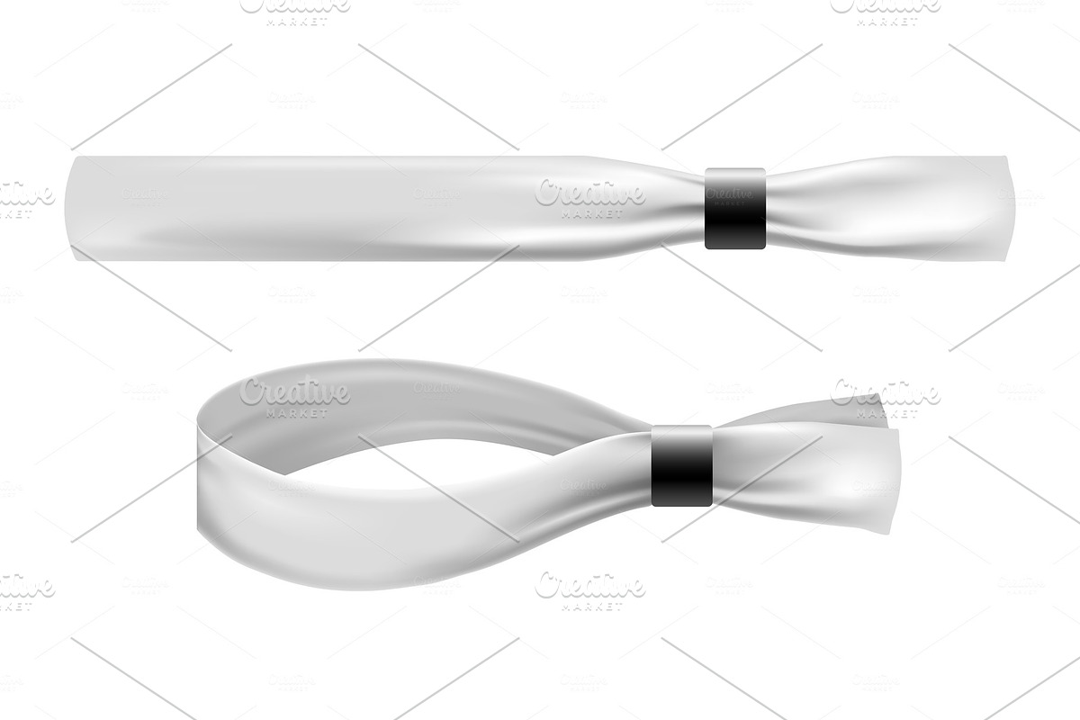 Blank bracelet mockup in Objects - product preview 8