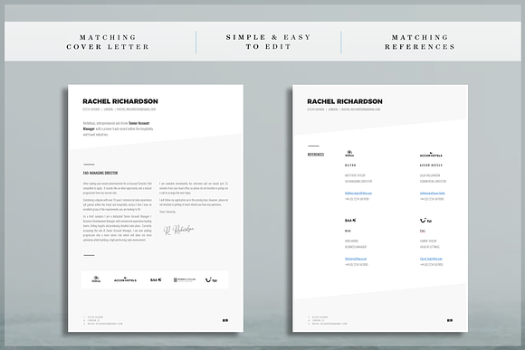 Professional CV in Resume Templates - product preview 4
