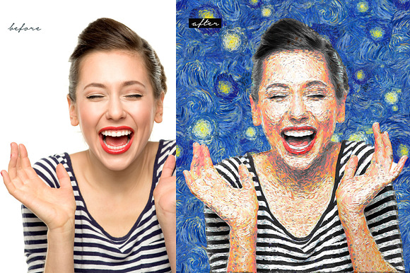 Van Gogh Painting Photoshop Action in Add-Ons - product preview 8